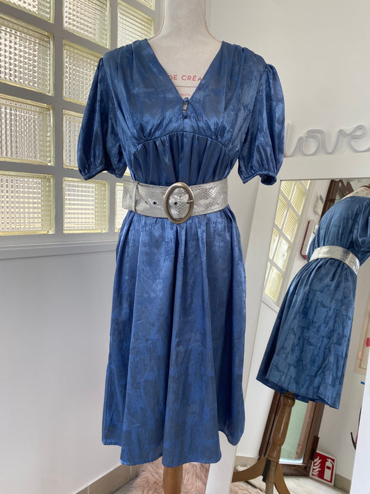 Robe longue satinée - Emmy Rose - 40/42