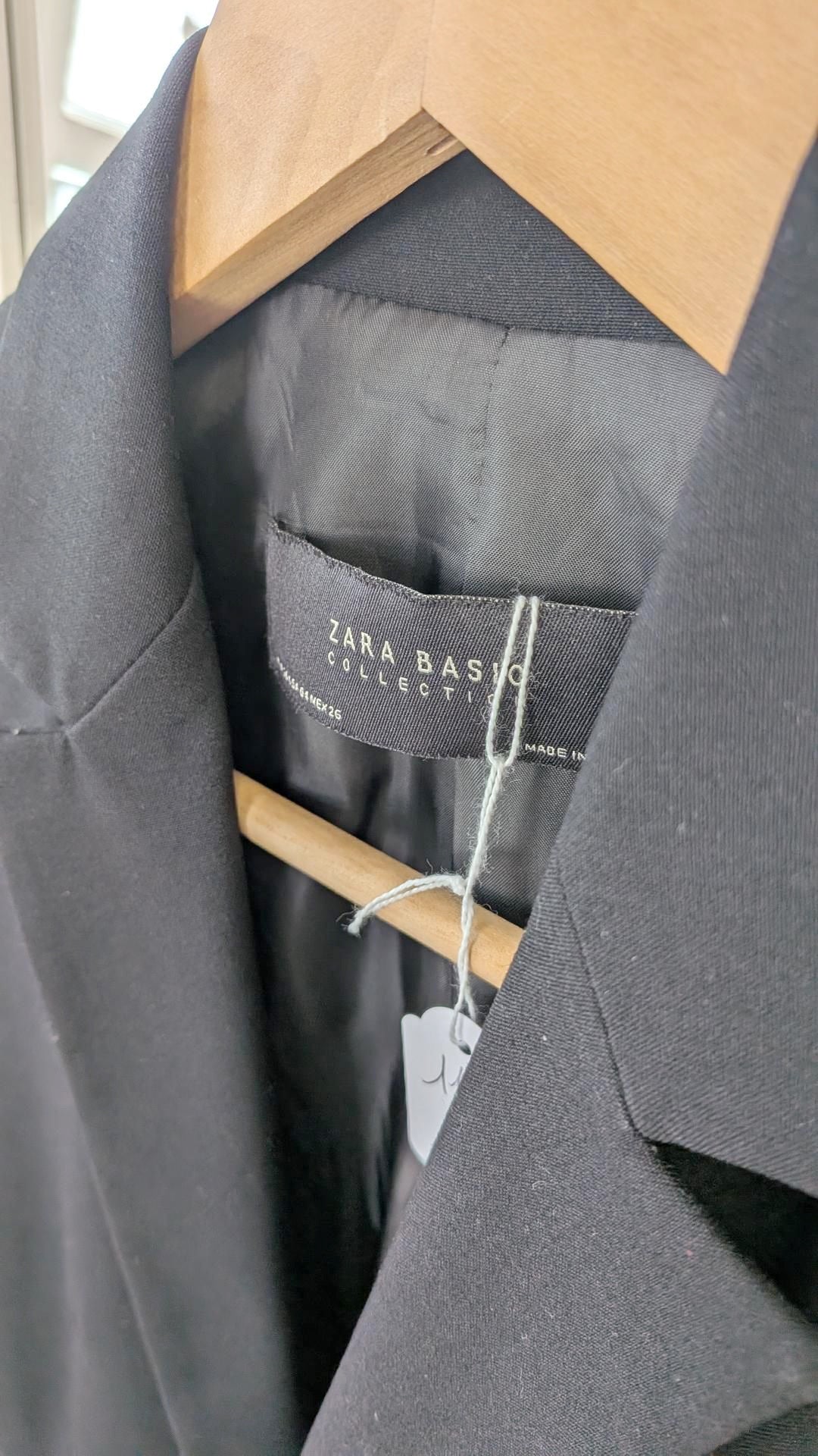 Veste blazer noir - ZARA - 36
