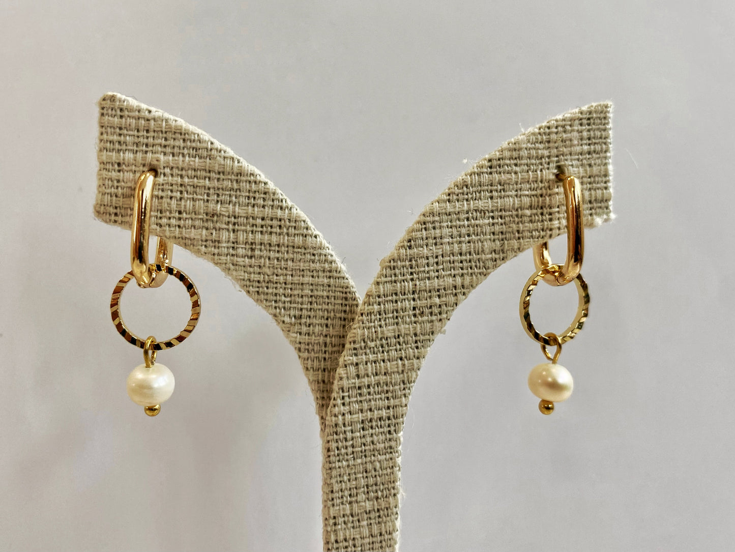 Bijoux Boucles d'oreilles nacre - Création nantaise La Perleuse en Série - TU