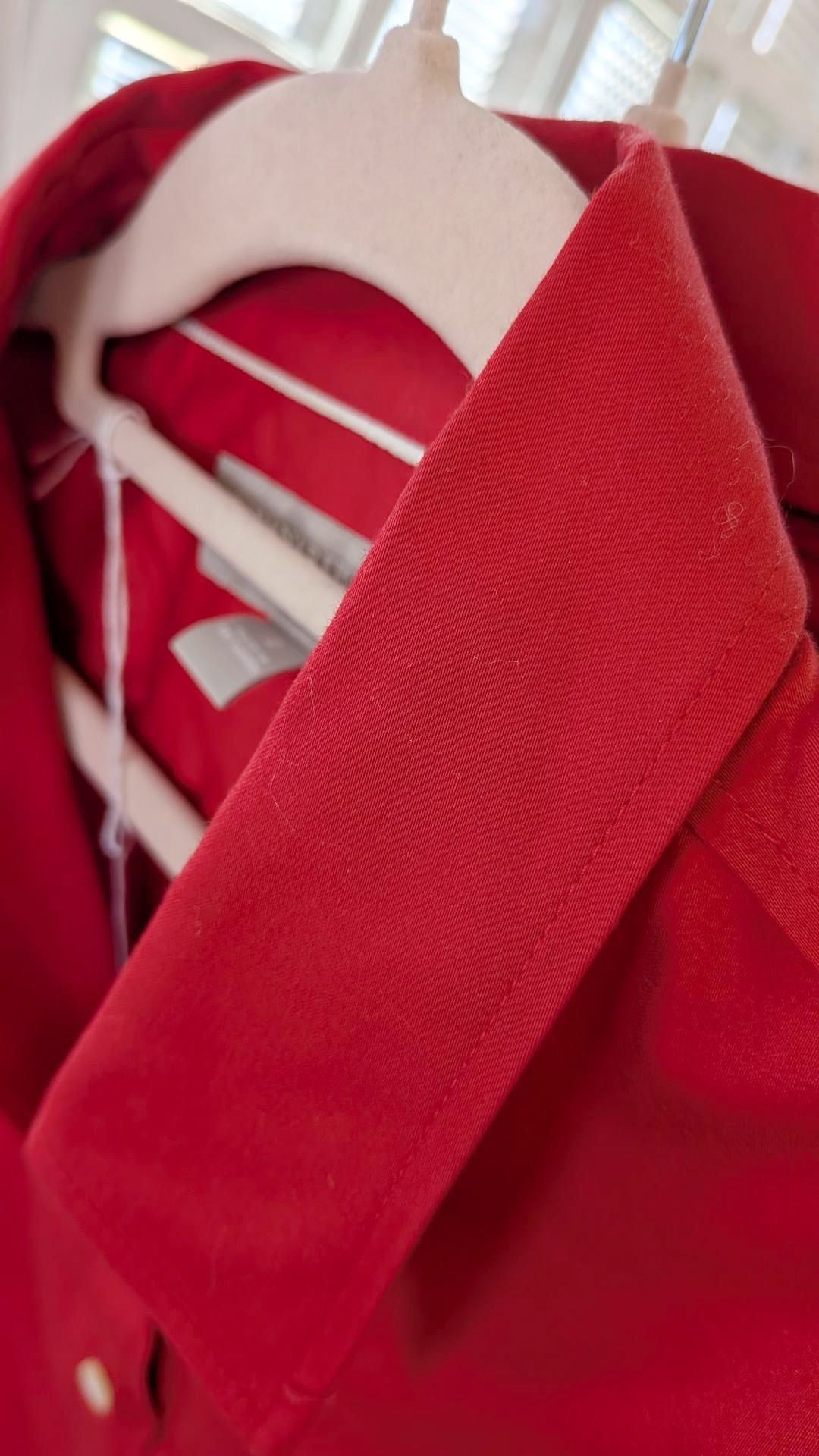 Chemise rouge - Banana Republic - 34