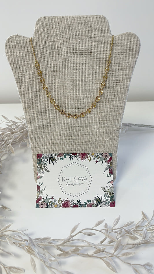 Bijoux Collier chaine dentelée - Kalisaya - TU
