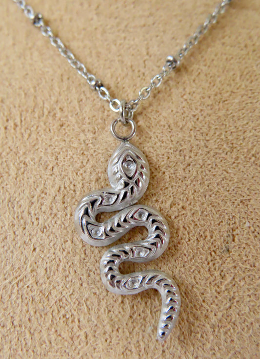 Bijoux Collier serpent - Création nantaise Kalisaya - TU