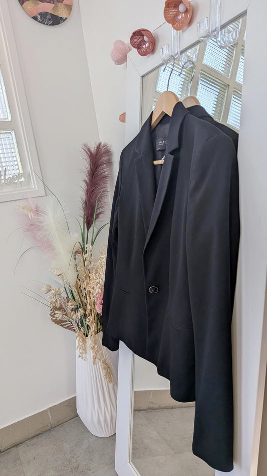 Veste blazer noir - ZARA - 36