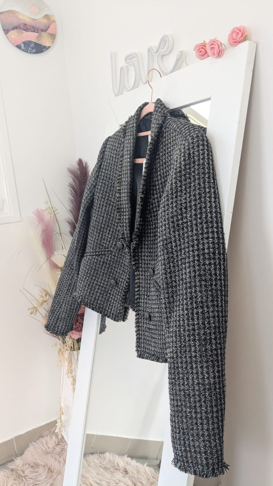 Veste blazer Tweed courte - Promod - 40