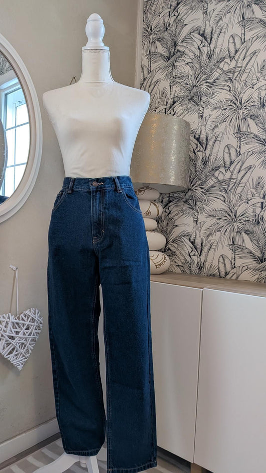 Jean mom bleu denim - Pull&Bear - 42