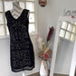 Robe sequins noir - Charlott’ - 40