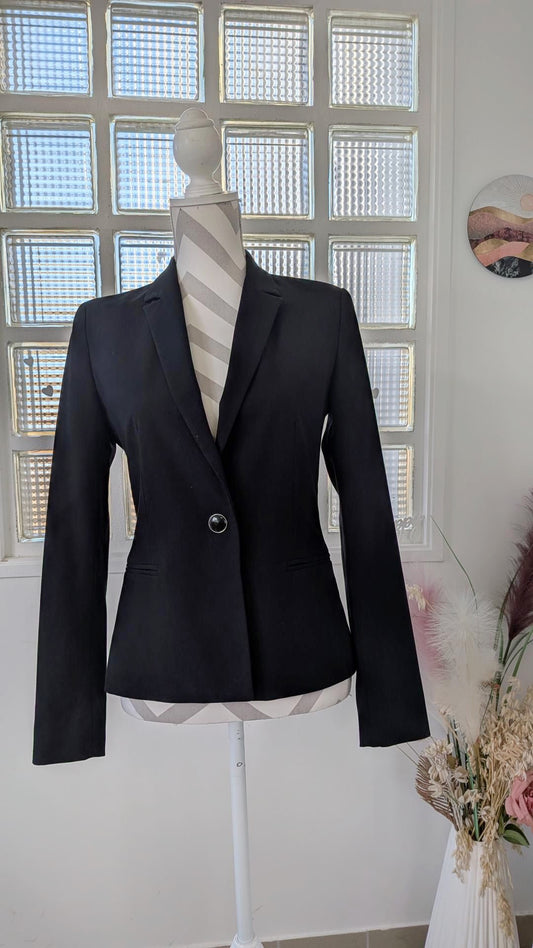 Veste blazer noir - ZARA - 36