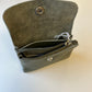Porte-monnaie cuir Vert - Made in Italy - TU