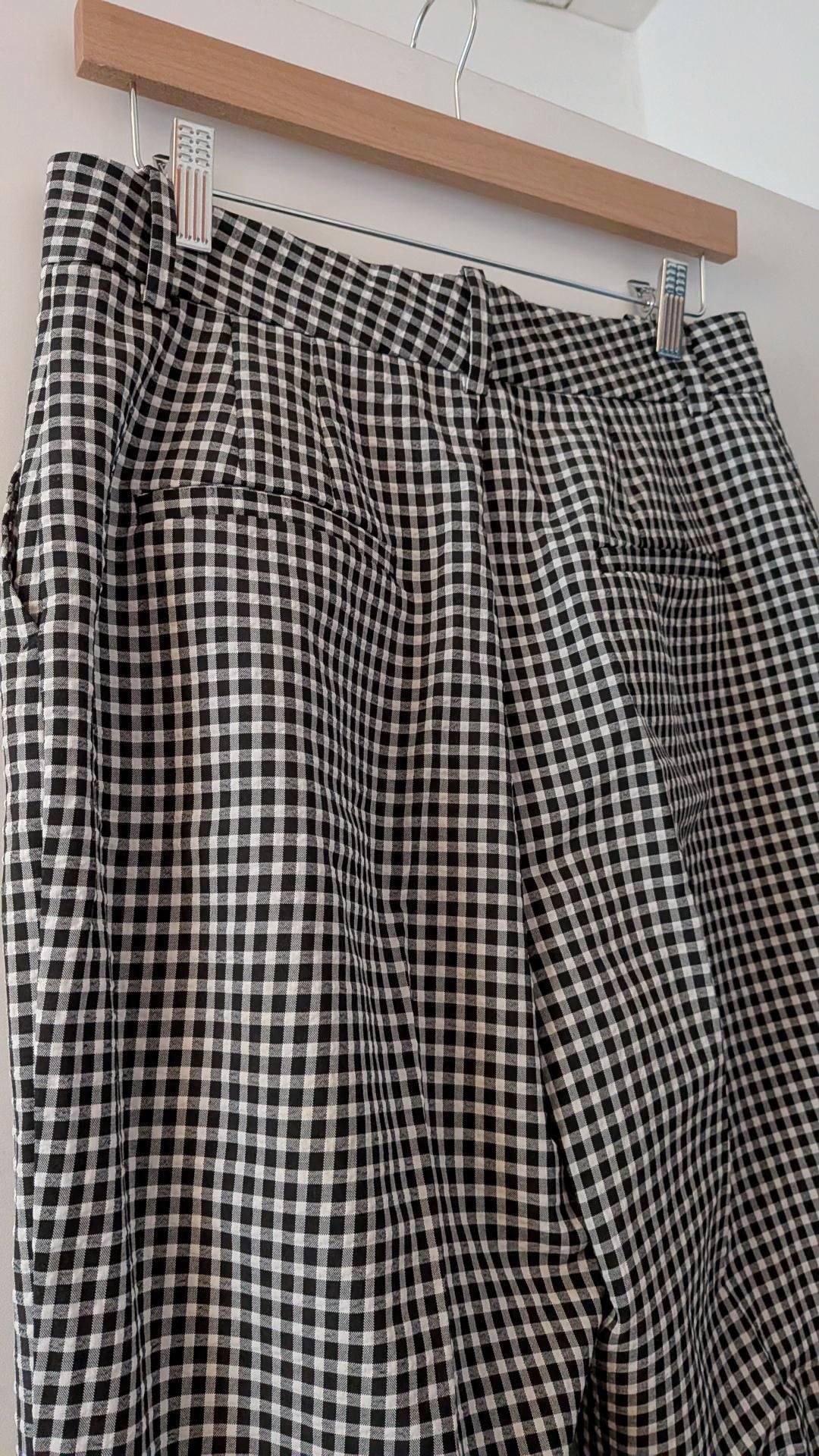 Pantalon à carreaux - ZARA - 38