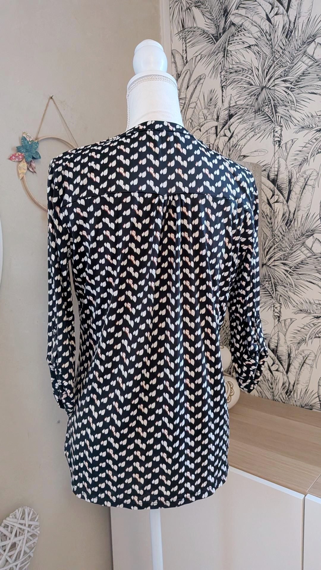 Blouse souple  à motifs - Bréal  - 38