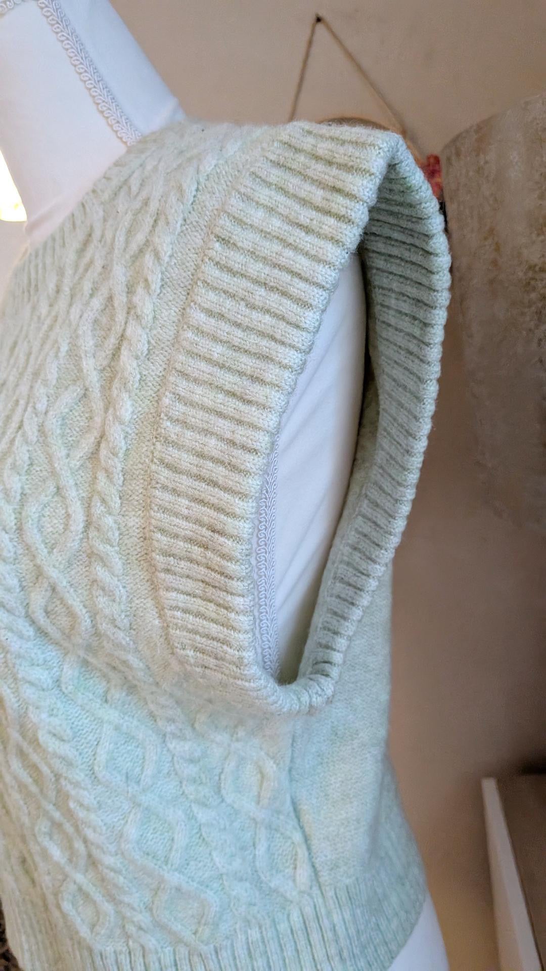 Pull vert clair sans manches - PIMKIE - TU