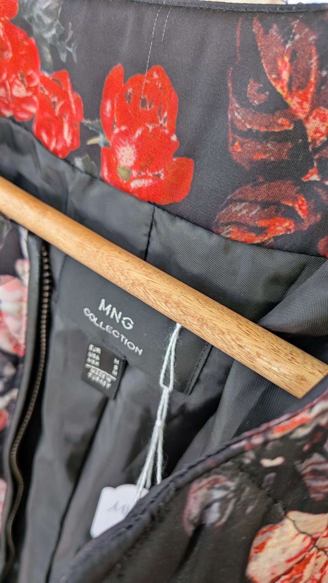 Blouson molletonné à fleurs - MANGO - 38