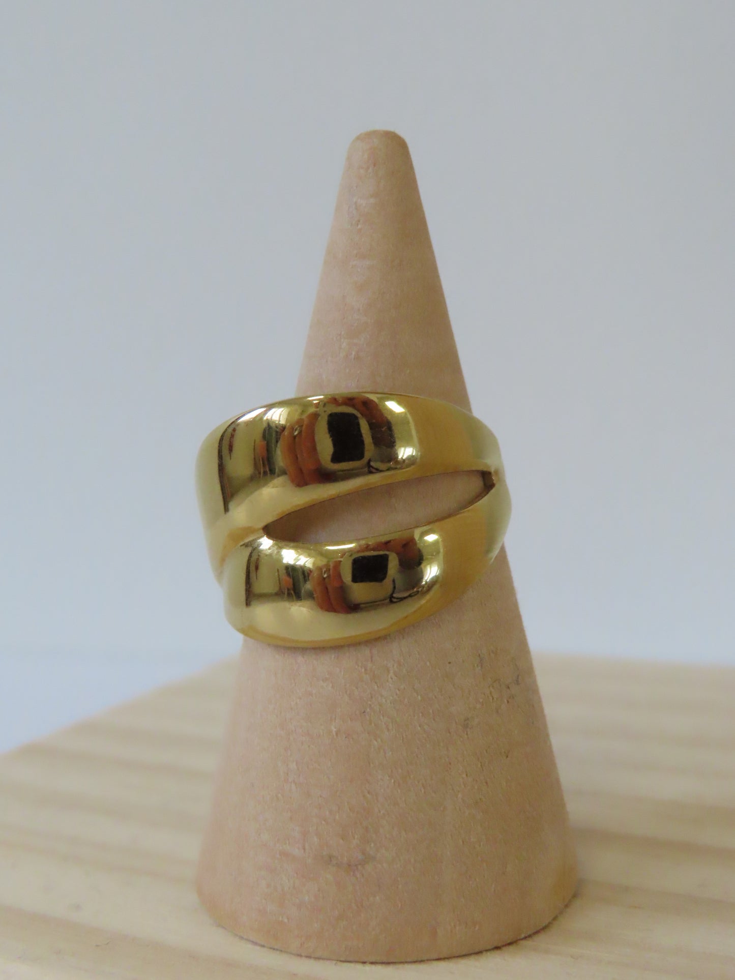 Bijoux Neuve bague croisée - Nude collection - TU