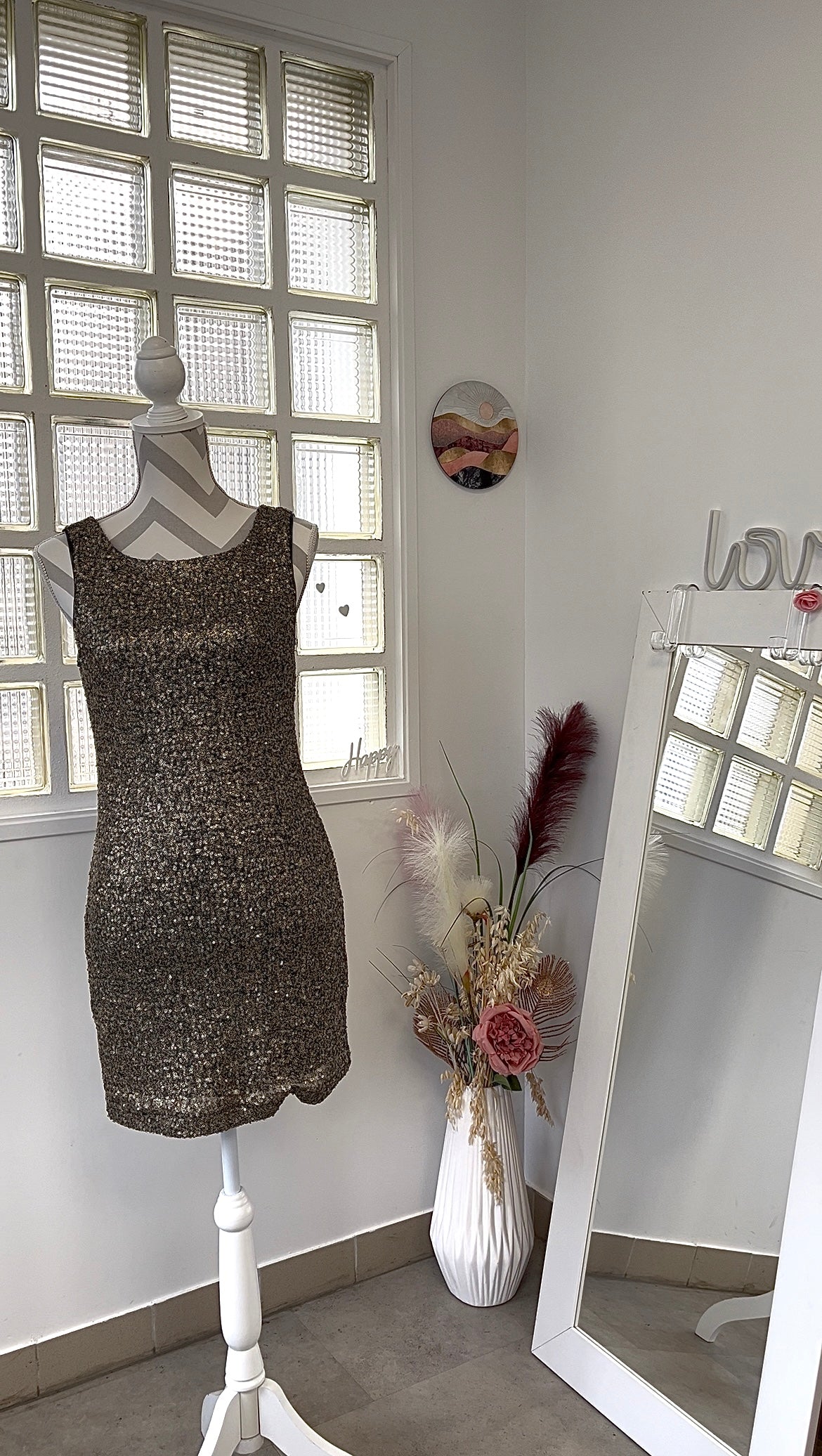 Robe sequin - Pull & Bear - 34/36