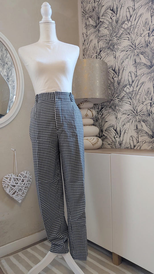 Pantalon à carreaux - ZARA - 38