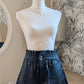 Short en cuir - ZARA - 42