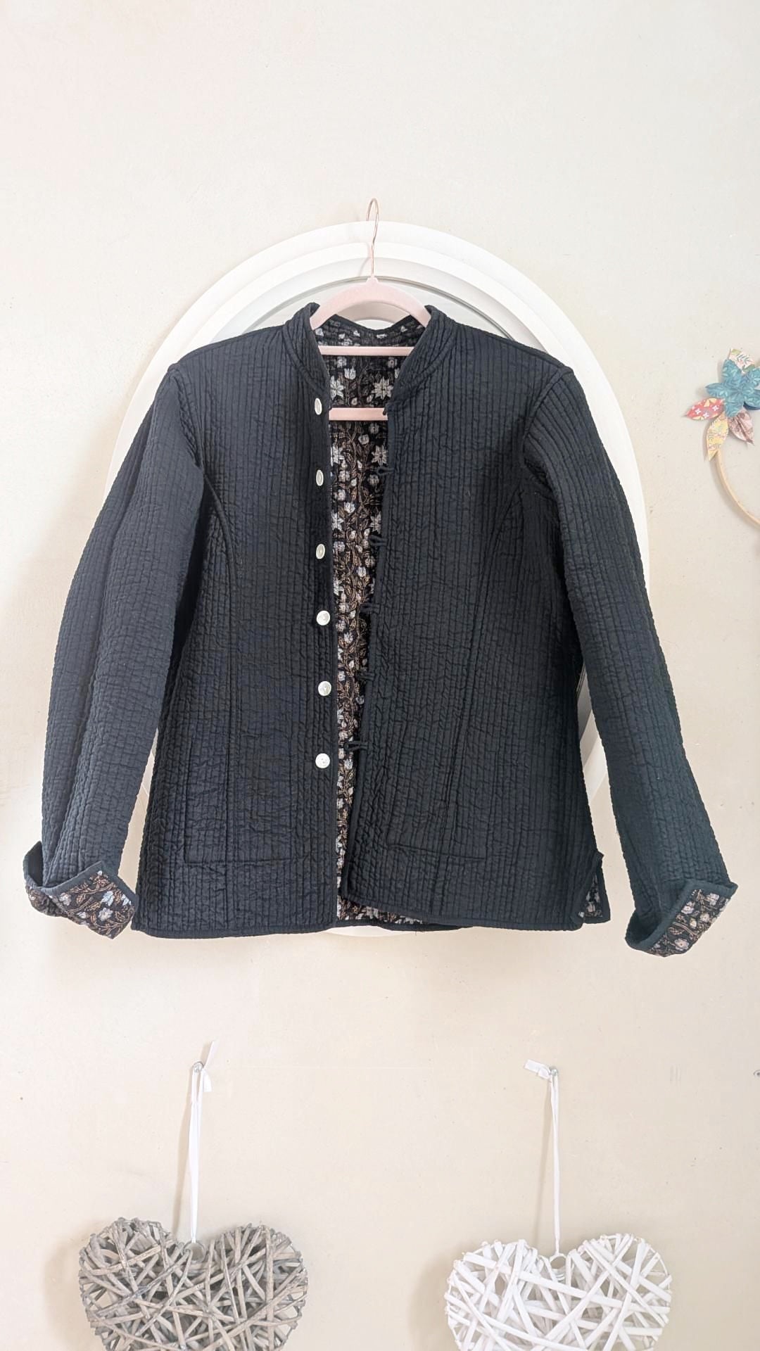 Veste réversible matelassée kimono - Boutique indépendante - 36/38
