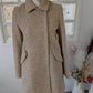 Manteau chaud beige nuancé  - ZARA - 36