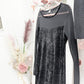 Robe courte noir velours - Boutique indépendante - 40
