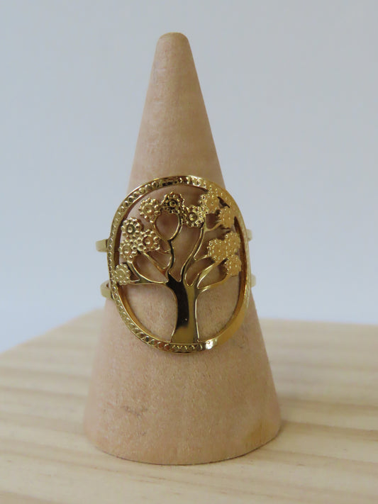 Bijoux Neuve Bague arbre de vie - Nude collection - TU