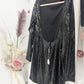 Robe courte noir sequins - Stradivarius - 38/40