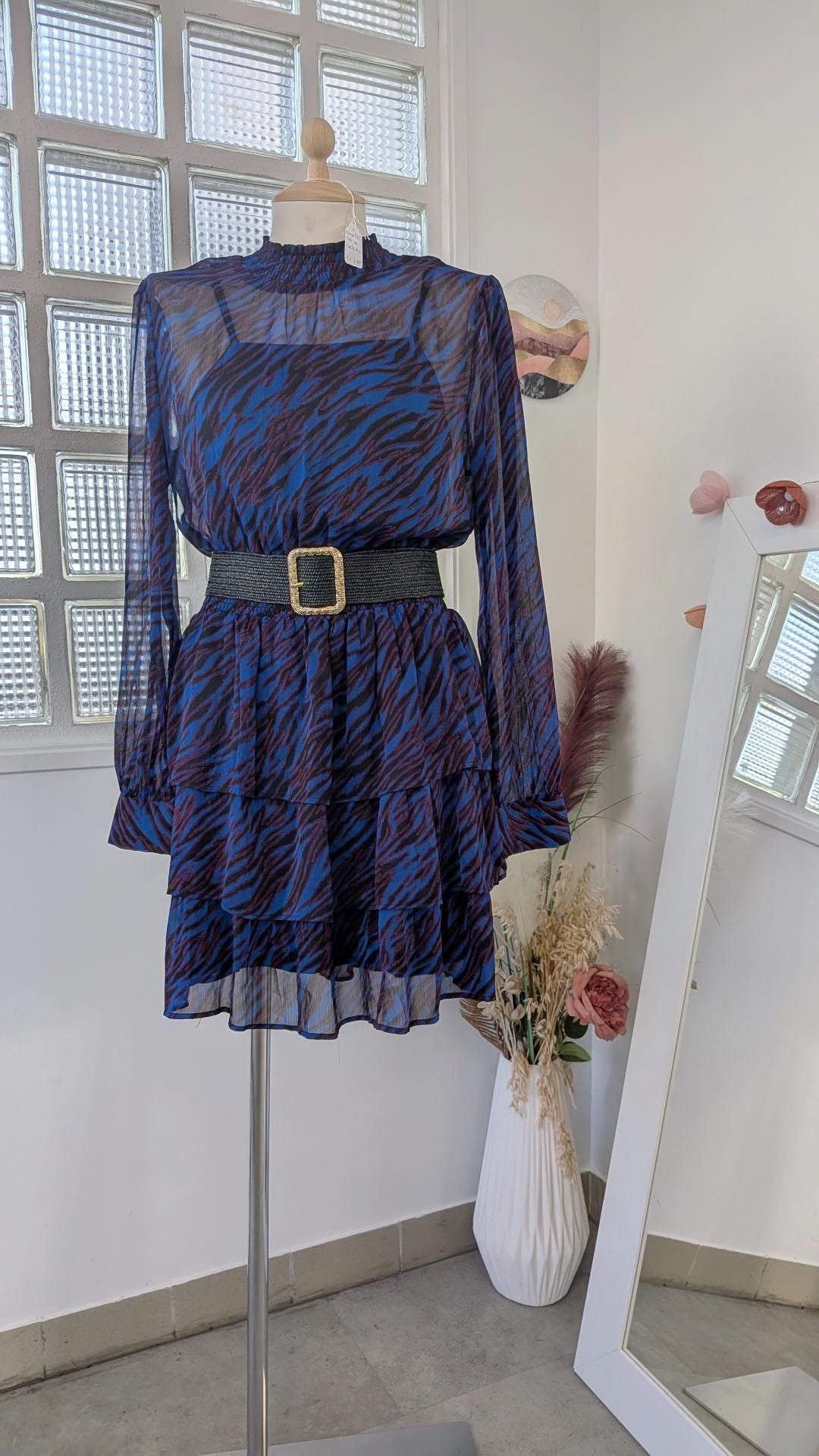 Robe motif zèbre - PIMKIE - 42