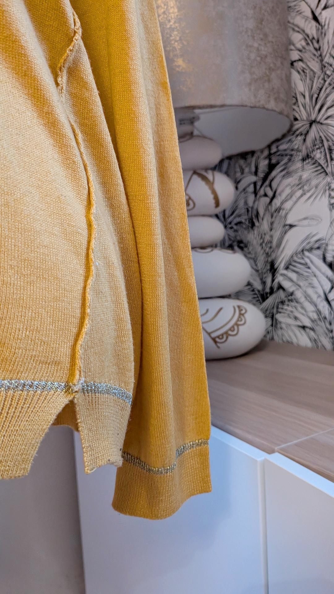 Pull moutarde doré - So Sweet - 42