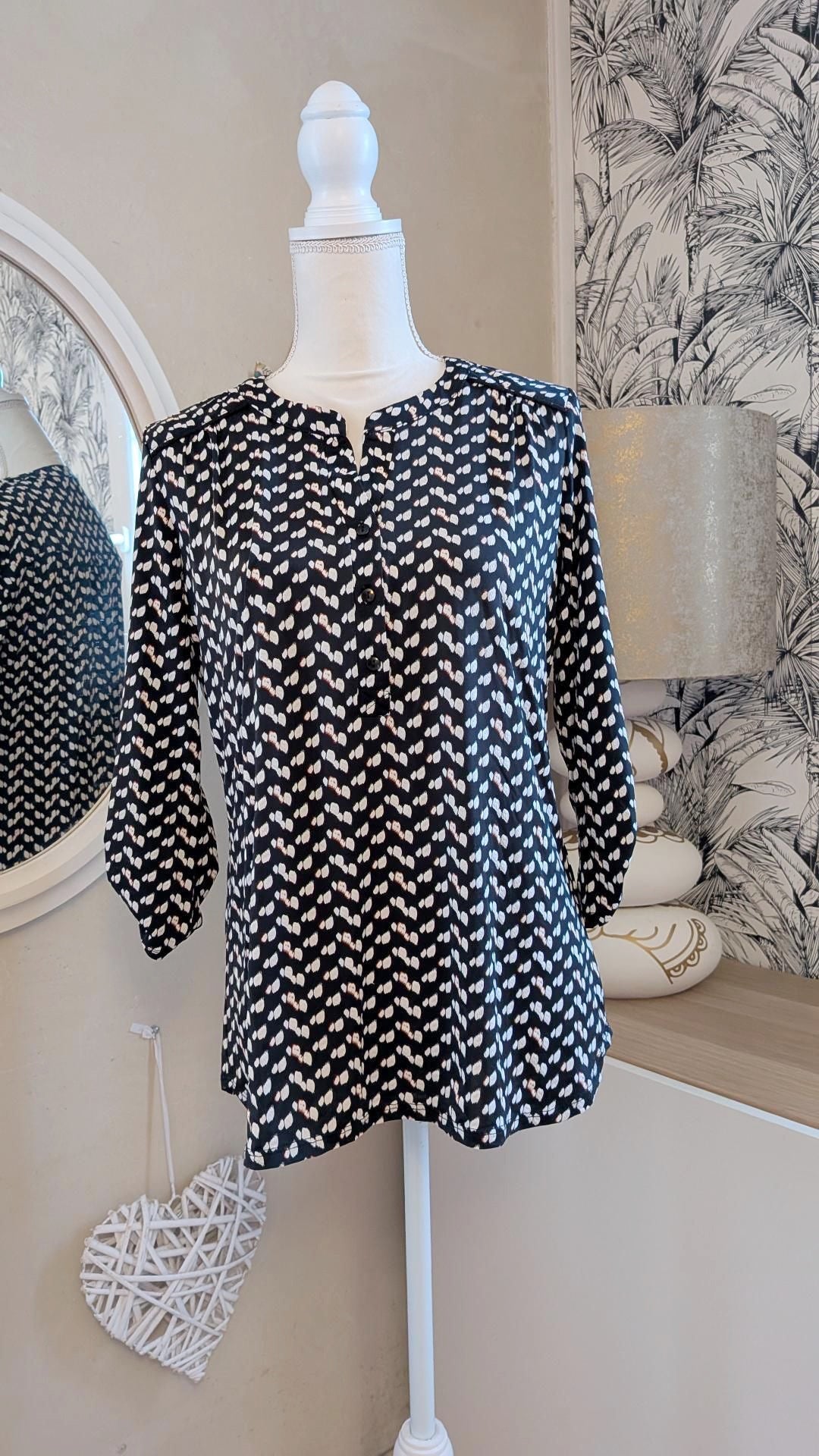 Blouse souple  à motifs - Bréal  - 38