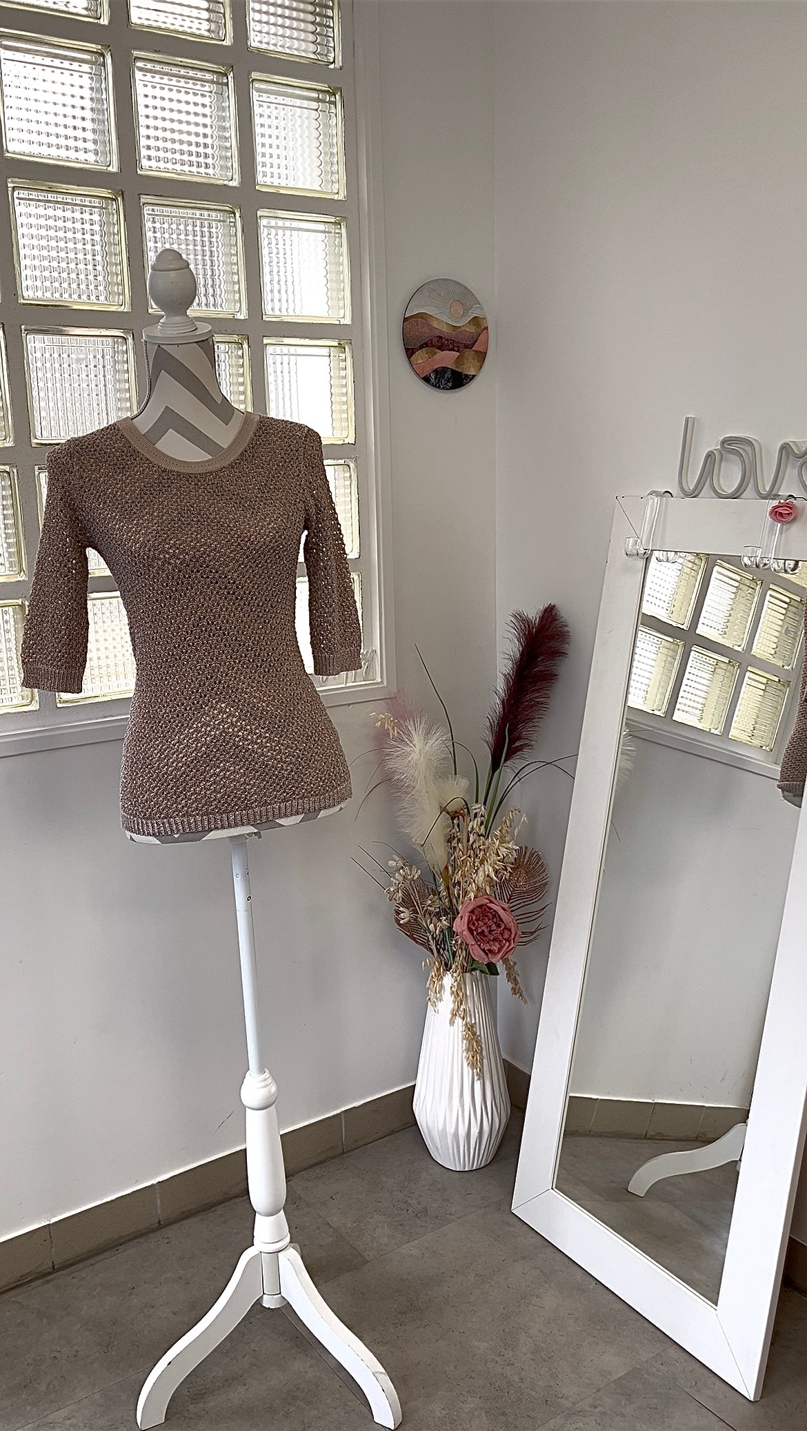 Pull rose irisé - Kookaï - 36