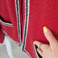 Veste rouge tressée - MANGO - 36