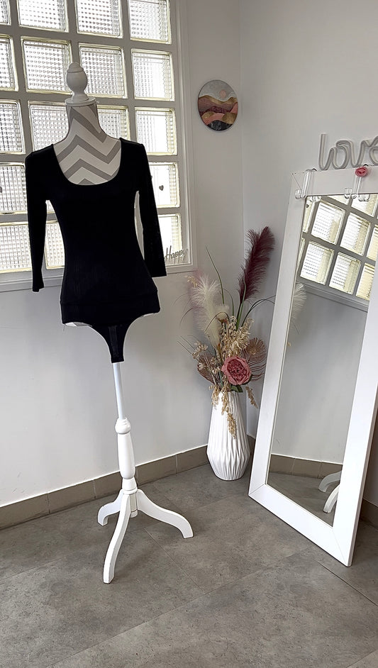 Body noir manches longues - LPB - M/L