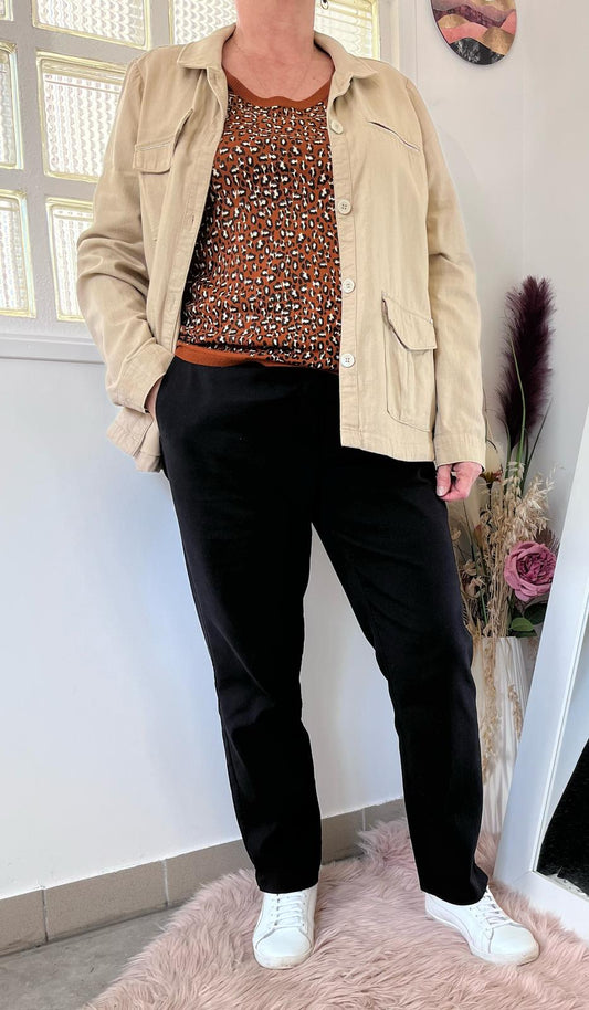Pull léopard - Tissaia - 42/44