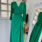 Robe longue Verte - Camaïeu - 42