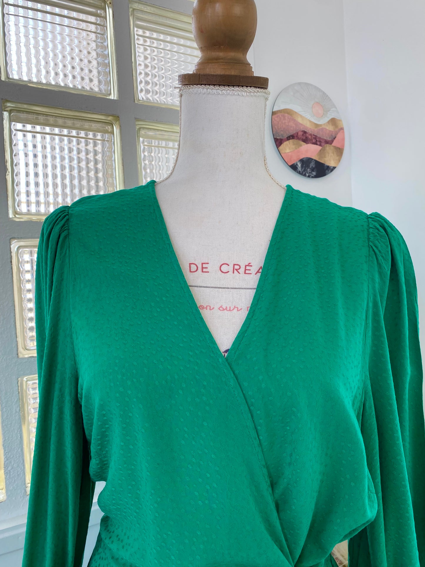 Robe longue Verte - Camaïeu - 42