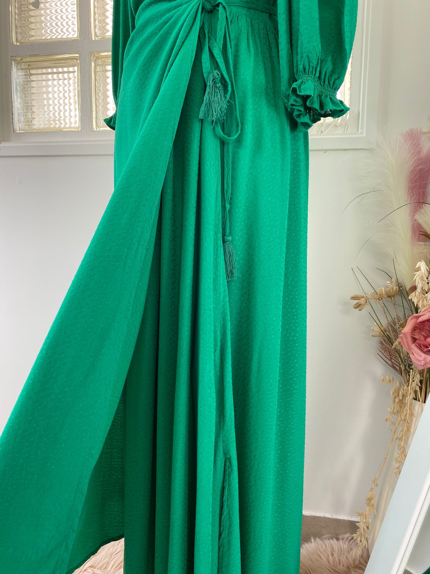 Robe longue Verte - Camaïeu - 42