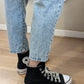 Jeans souple taille haute - Bréal - 38