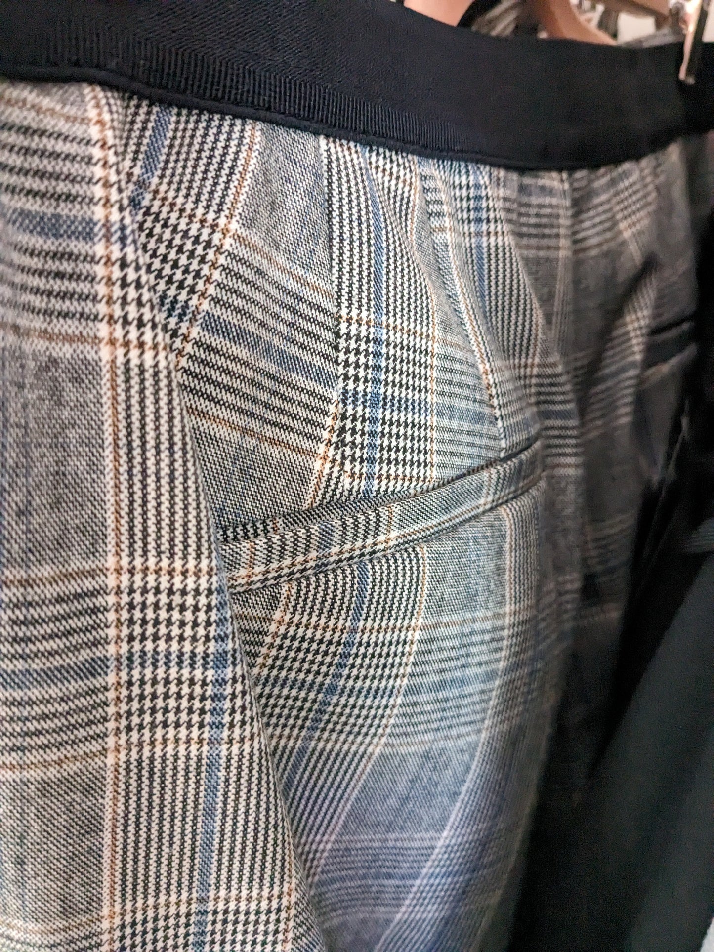 Pantalon à carreaux - Zara - 40