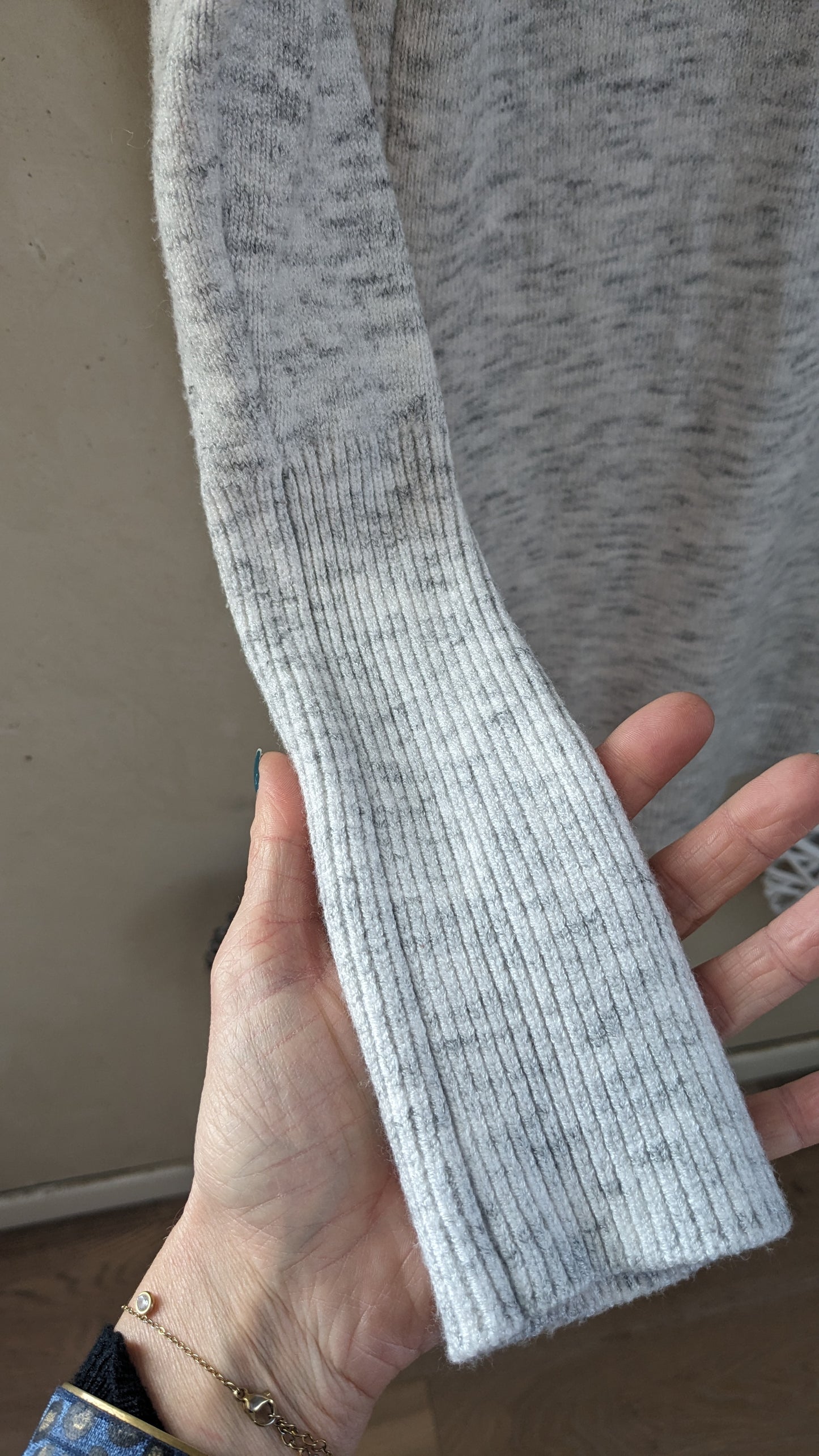 Robe pull gris clair - La classe couture - 38