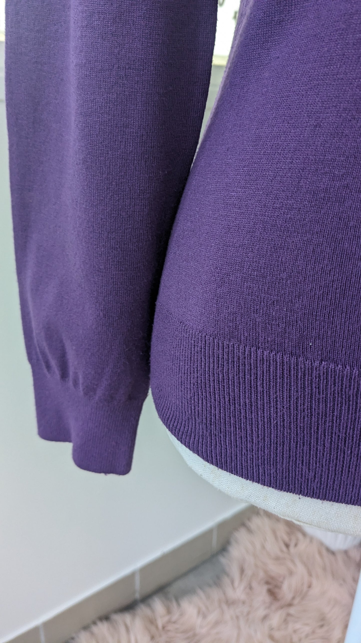 Gilet violet - Blanco tricot - 38