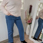 Jeans confort croisillons - Gabrielle shaave - 42/44