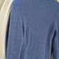 Pull bleu lavande - Made in Italy - 36