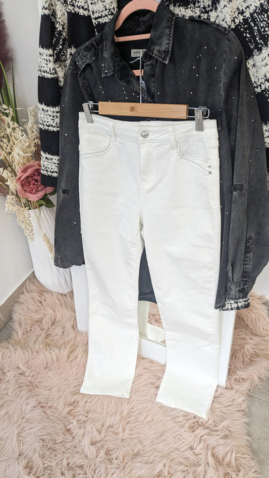 Jeans blanc - Armand Thiery - 38