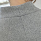 Manteau long gris - Stradivarius - 38