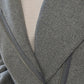 Manteau long gris - Stradivarius - 38