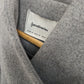 Manteau long gris - Stradivarius - 38