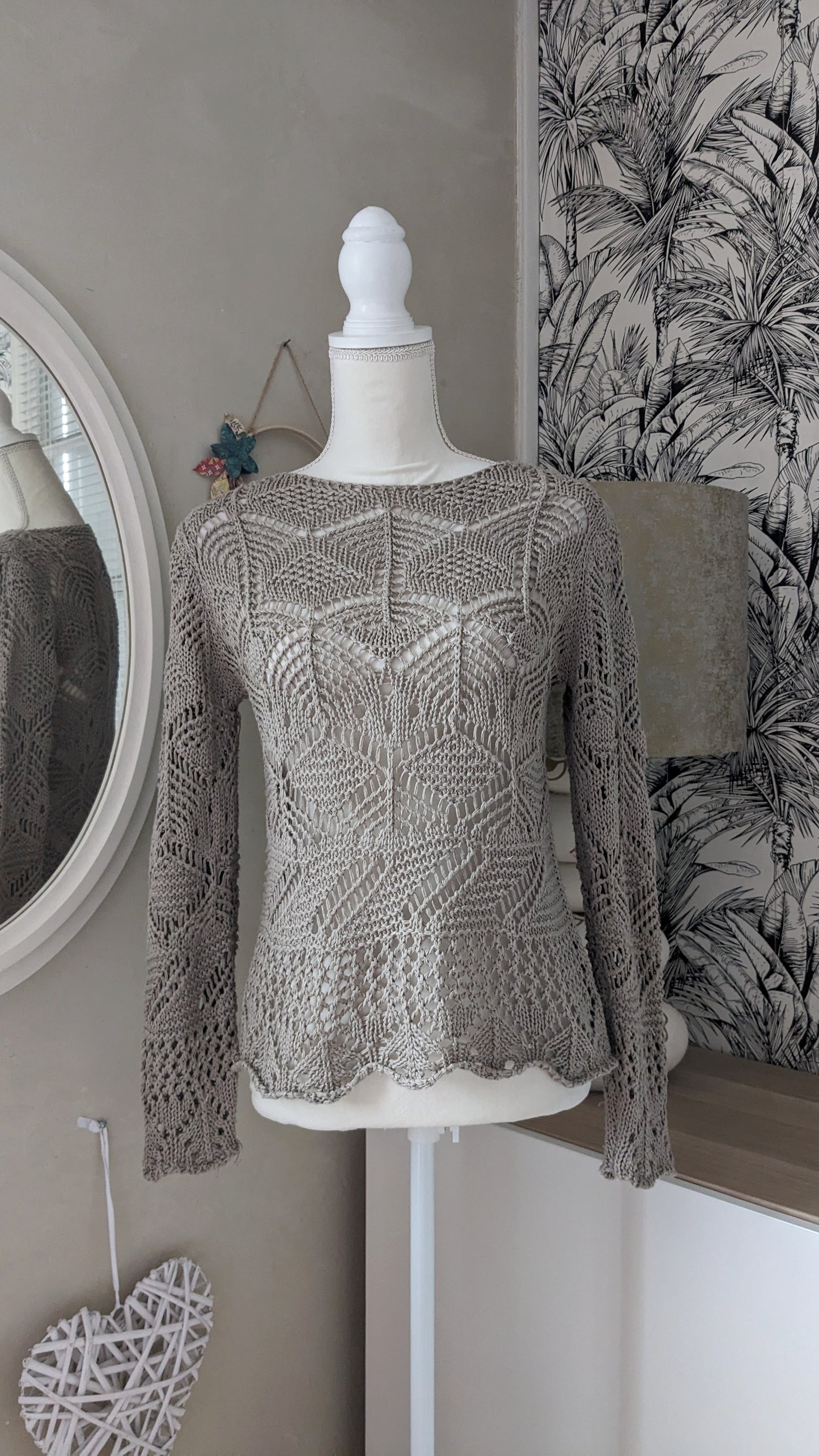 Pull maille ajourée - Boutique indépendante - 36/38