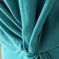 Robe drapée turquoise - Riu - 42