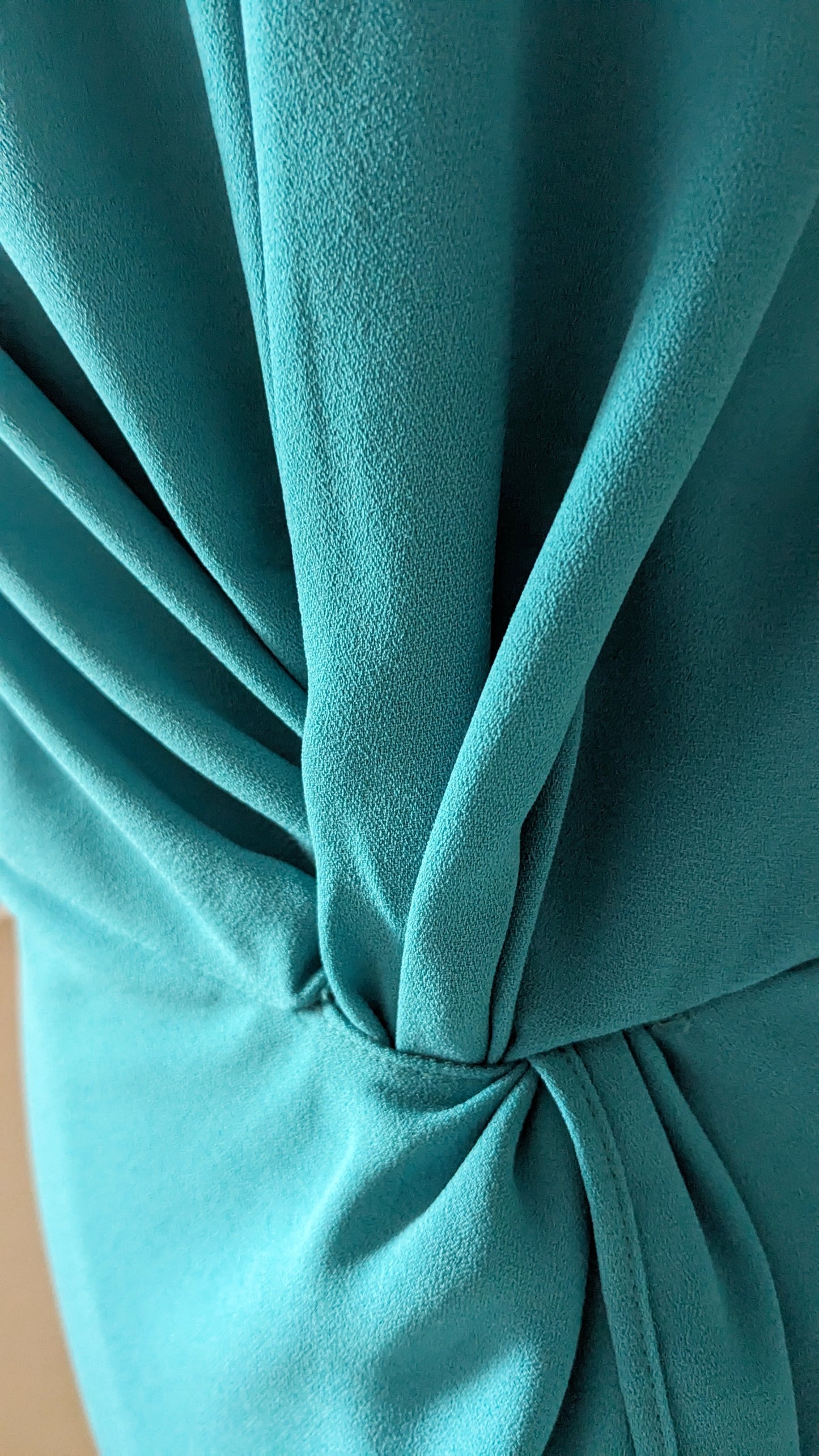 Robe drapée turquoise - Riu - 42