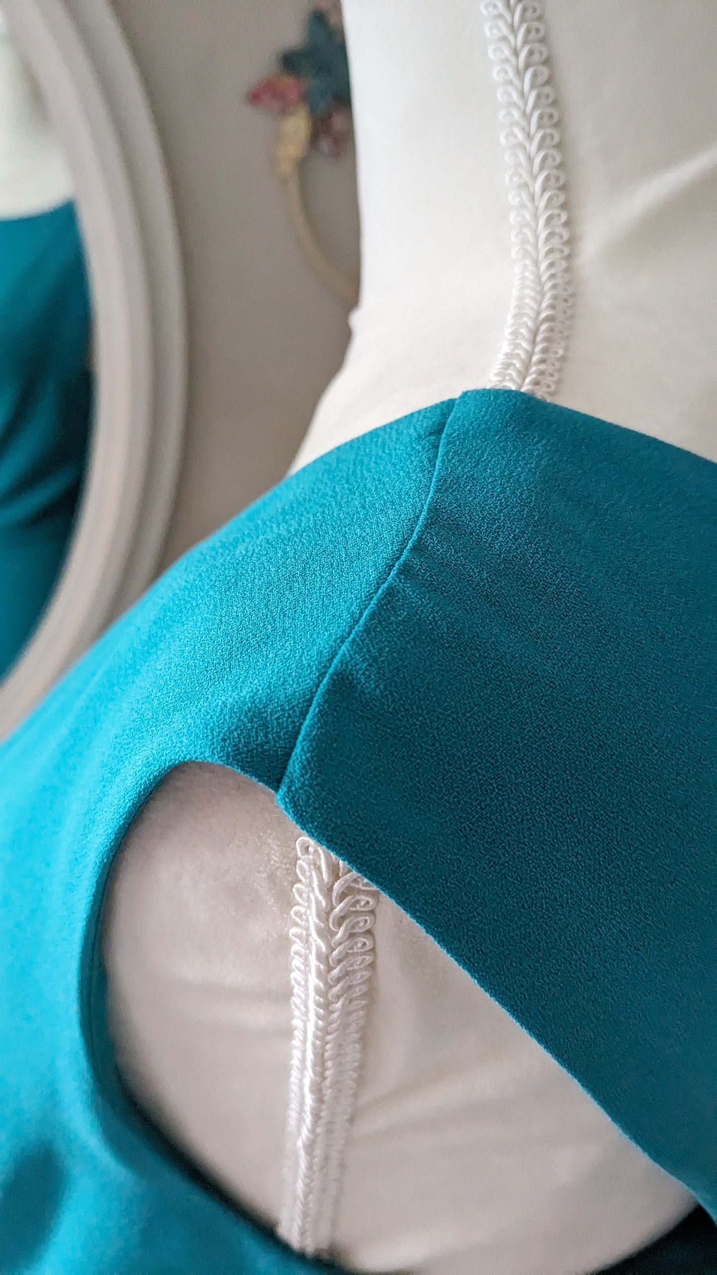 Robe drapée turquoise - Riu - 42