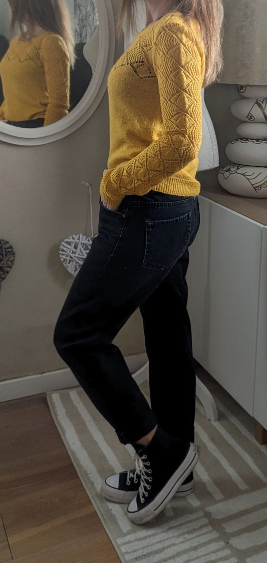 Jeans Mom - Zara - 34